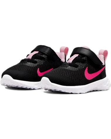 Sportivo per Bambina e Bambino NIKE ZAPATILLAS NIA REVOLUTION 6 NN DD1094 NEGRO