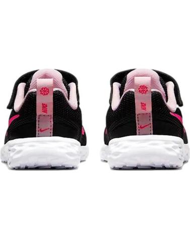 Sportivo per Bambina e Bambino NIKE ZAPATILLAS NIA REVOLUTION 6 NN DD1094 NEGRO