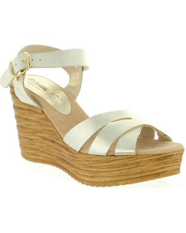 Sandalen für Damen CUMBIA 31001 PIEL PLATINO