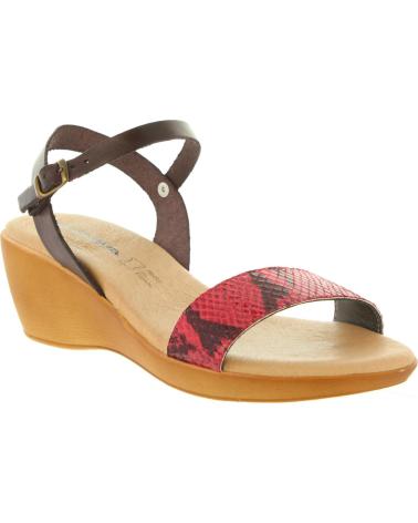 Sandali per Donna CUMBIA 31009 SERPIENTE ROJO