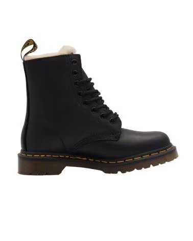 DR MARTENS BOTTES 1460 SERENA BLACK BURNISHED WYOMING 001