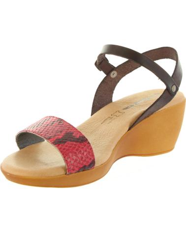 Sandali per Donna CUMBIA 31009 SERPIENTE ROJO