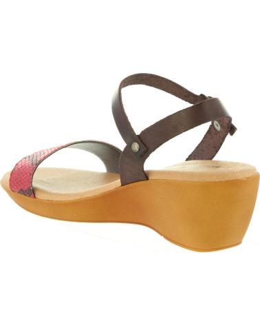 Sandali per Donna CUMBIA 31009 SERPIENTE ROJO