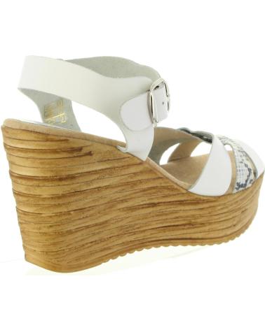 Sandalias de Mujer CUMBIA 31001 PIEL BLANCO