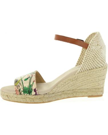Sandali per Donna CUMBIA 31005 RAFIA COMBI BEIG