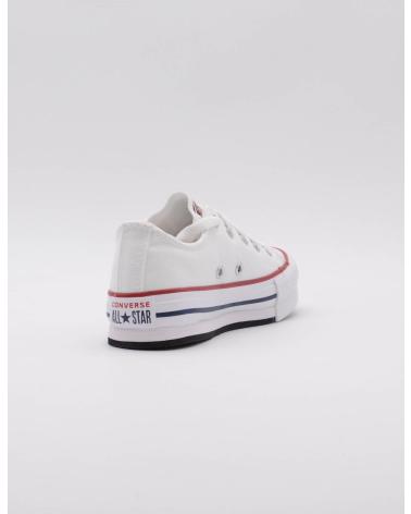 CONVERSE CHUCK TAYLOR ALL STAR PLATEAU CANVAS SNEAKER WEISS 272858C BLANCO