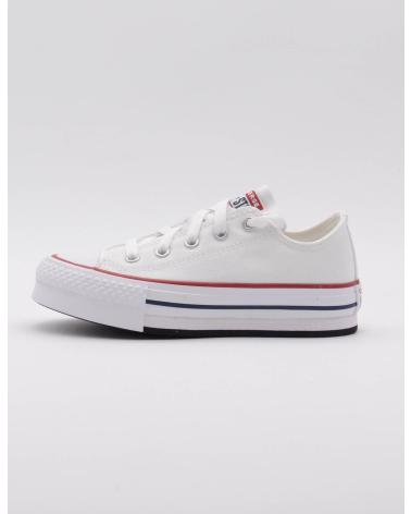 CONVERSE CHUCK TAYLOR ALL STAR PLATEAU CANVAS SNEAKER WEISS 272858C BLANCO