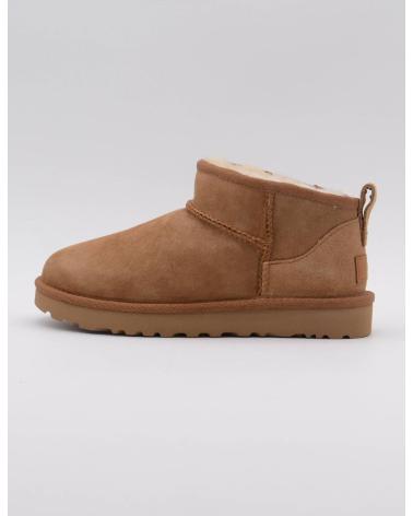 UGG CLASSIC ULTRA MINI STIEFELETTEN WILDLEDER CHESTNUT 1116109 TOSTADO