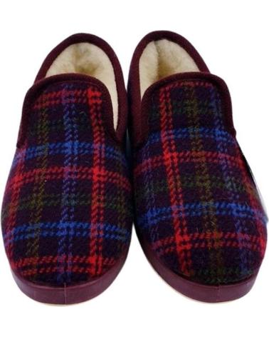 Hausschuhe für Damen JAVER ZAPATILLAS 106 LANA VARIOS 15881 BURDEOS