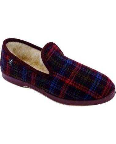 Hausschuhe für Damen JAVER ZAPATILLAS 106 LANA VARIOS 15881 BURDEOS
