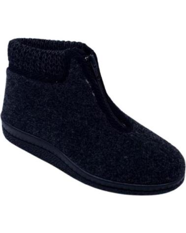 Hausschuhe für Damen JAVER ZAPATILLAS OTONO-INVIERNO  18436 NEGRO