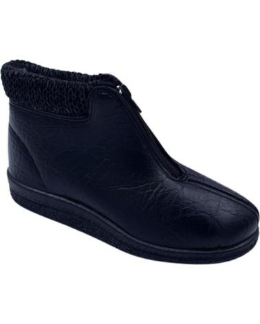 Botines de Mujer JAVER ZAPATILLAS OTONO-INVIERNO  18437 NEGRO