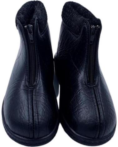 Botines de Mujer JAVER ZAPATILLAS OTONO-INVIERNO  18437 NEGRO