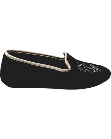 Pantofole per Donna NORTEÑAS ZAPATILLAS OTONO INVIERNO NORTENAS VARIOS 26783 NEGRO
