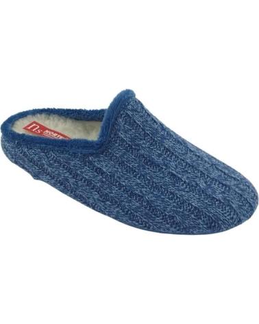 Pantofole per Donna NORTEÑAS ZAPATILLAS MUJER WANDA NORTENAS JEANS 54-196 AZUL