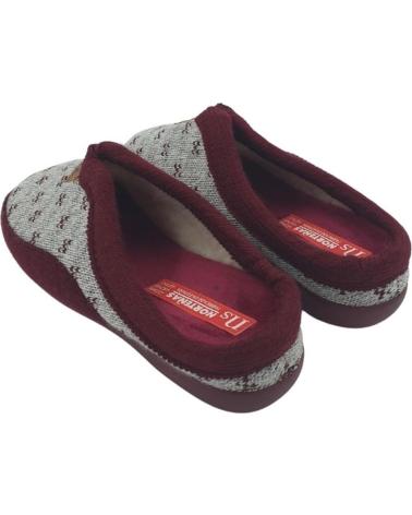 Pantofole per Donna NORTEÑAS ZAPATILLA ISABA DESCALZA NORTENAS  15-324 BURDEOS