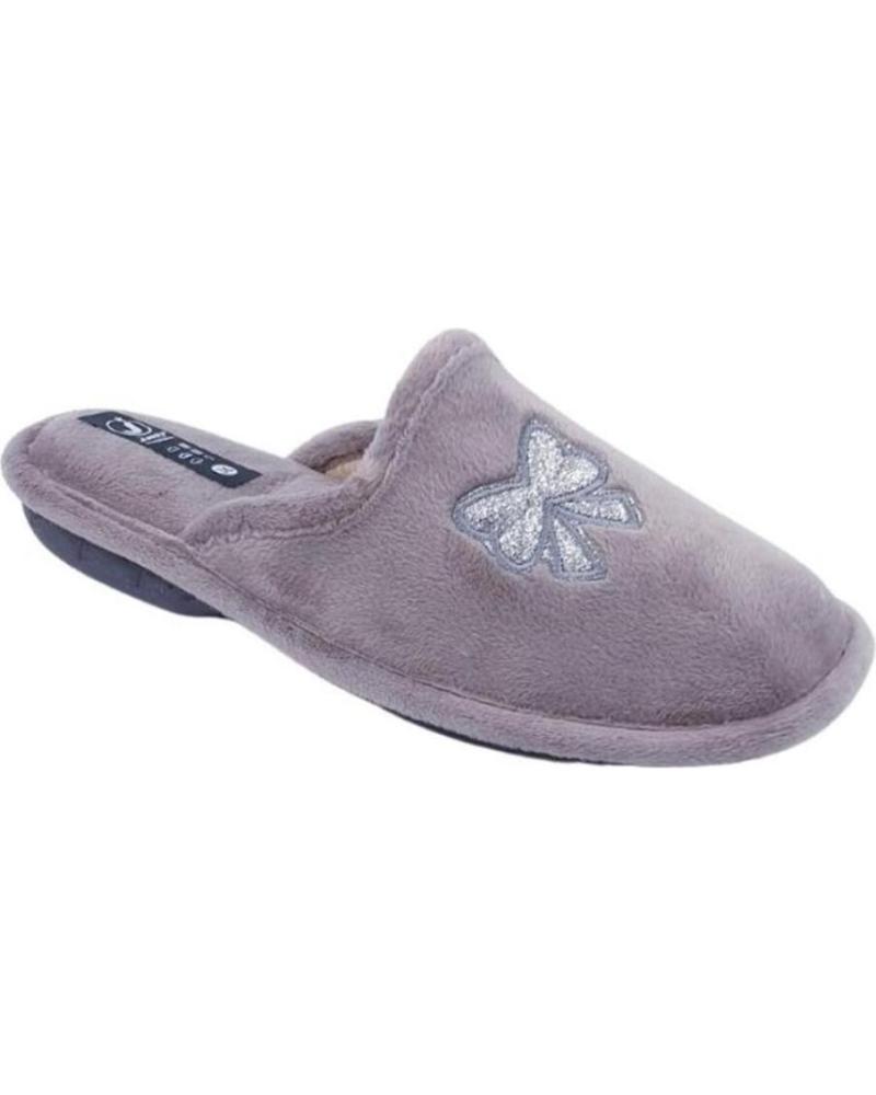 Hausschuhe für Damen JAVER ZAPATILLAS MUJER MEMORY FOAM VARIOS 34-266 GRIS