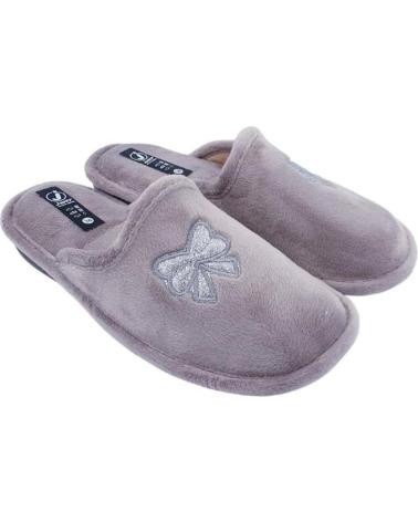 Hausschuhe für Damen JAVER ZAPATILLAS MUJER MEMORY FOAM VARIOS 34-266 GRIS