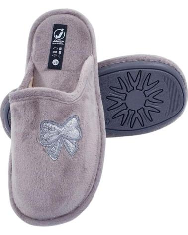 Hausschuhe für Damen JAVER ZAPATILLAS MUJER MEMORY FOAM VARIOS 34-266 GRIS