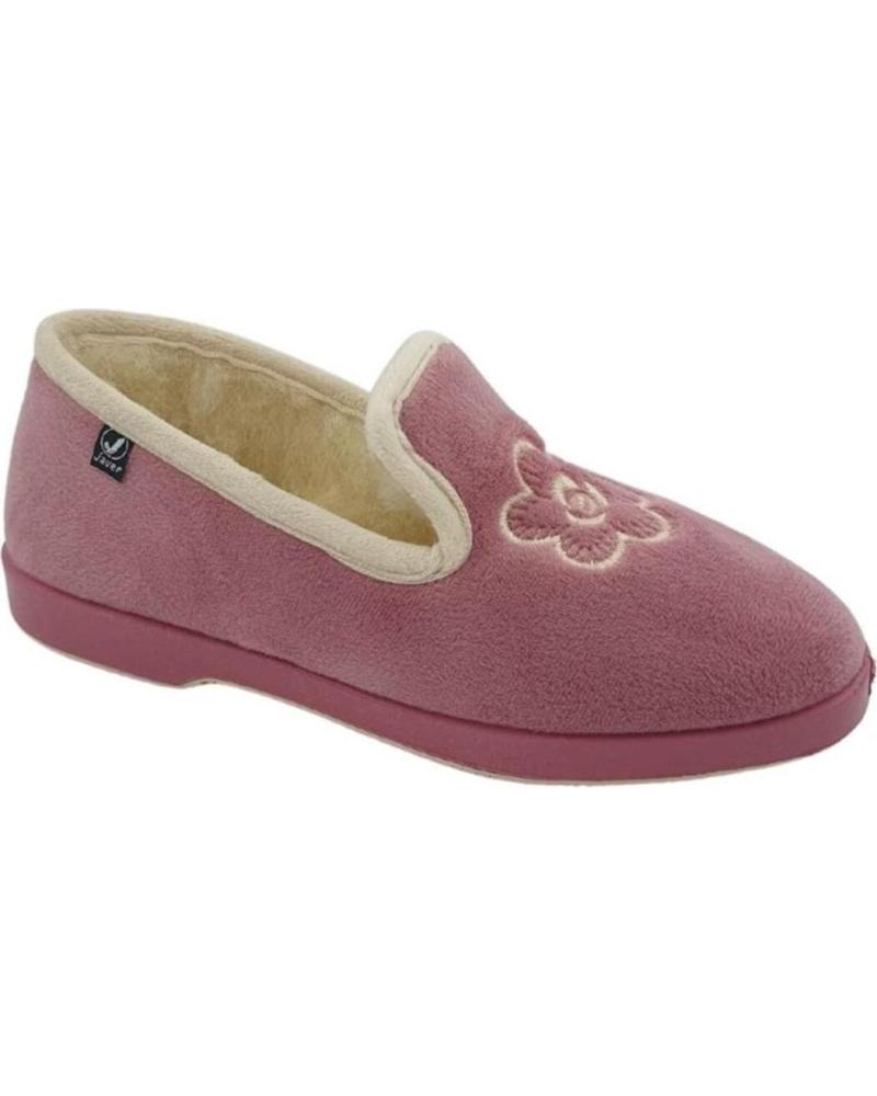 Hausschuhe für Damen JAVER ZAPATILLAS OTONO-INVIERNO VARIOS 120 2 ROSA