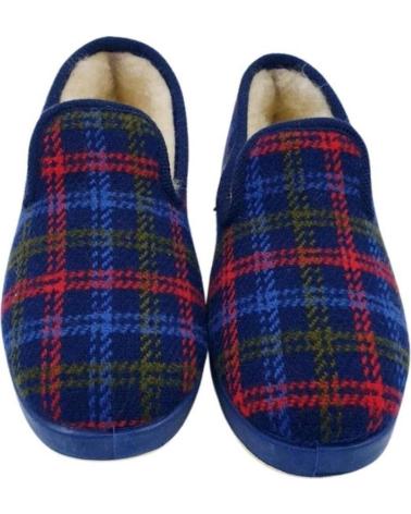 Hausschuhe für Damen JAVER ZAPATILLAS 106 LANA VARIOS 15881 AZUL