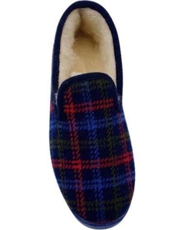 Hausschuhe für Damen JAVER ZAPATILLAS 106 LANA VARIOS 15881 AZUL