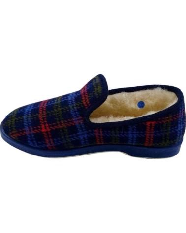 Hausschuhe für Damen JAVER ZAPATILLAS 106 LANA VARIOS 15881 AZUL
