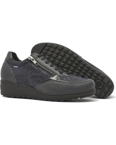 BAERCHI BLUCHER VERONICA SCARPE CASUAL DA DONNA BLU MARINO MARINO