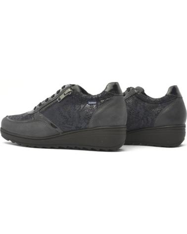 BAERCHI BLUCHER VERONICA SCARPE CASUAL DA DONNA BLU MARINO MARINO