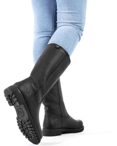 Botas de Mujer PANAMA JACK BAMBINA B60 PIEL NEGA NEGRO