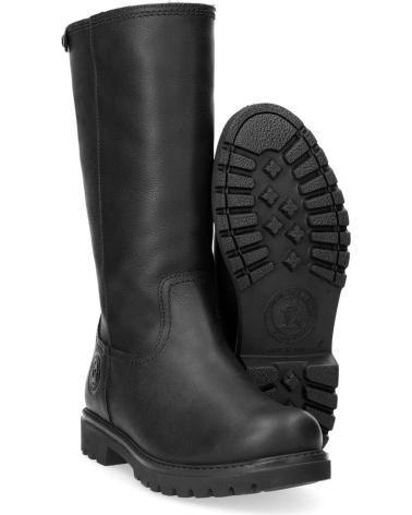 Botas de Mujer PANAMA JACK BAMBINA B60 PIEL NEGA NEGRO