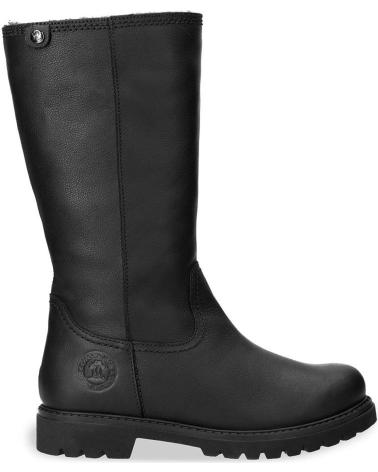 Botas de Mujer PANAMA JACK BAMBINA B60 PIEL NEGA NEGRO