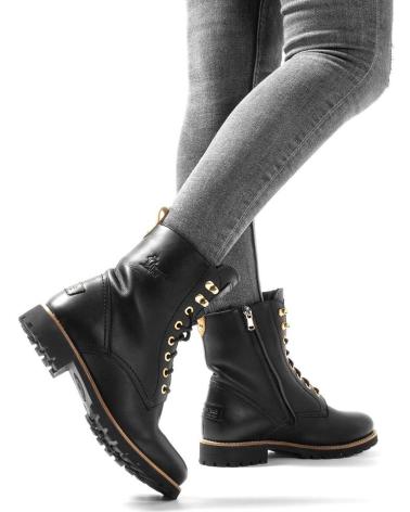 Botas de Mujer panama jack FARA IGLOO TRAV B1 NAPA NEGRO
