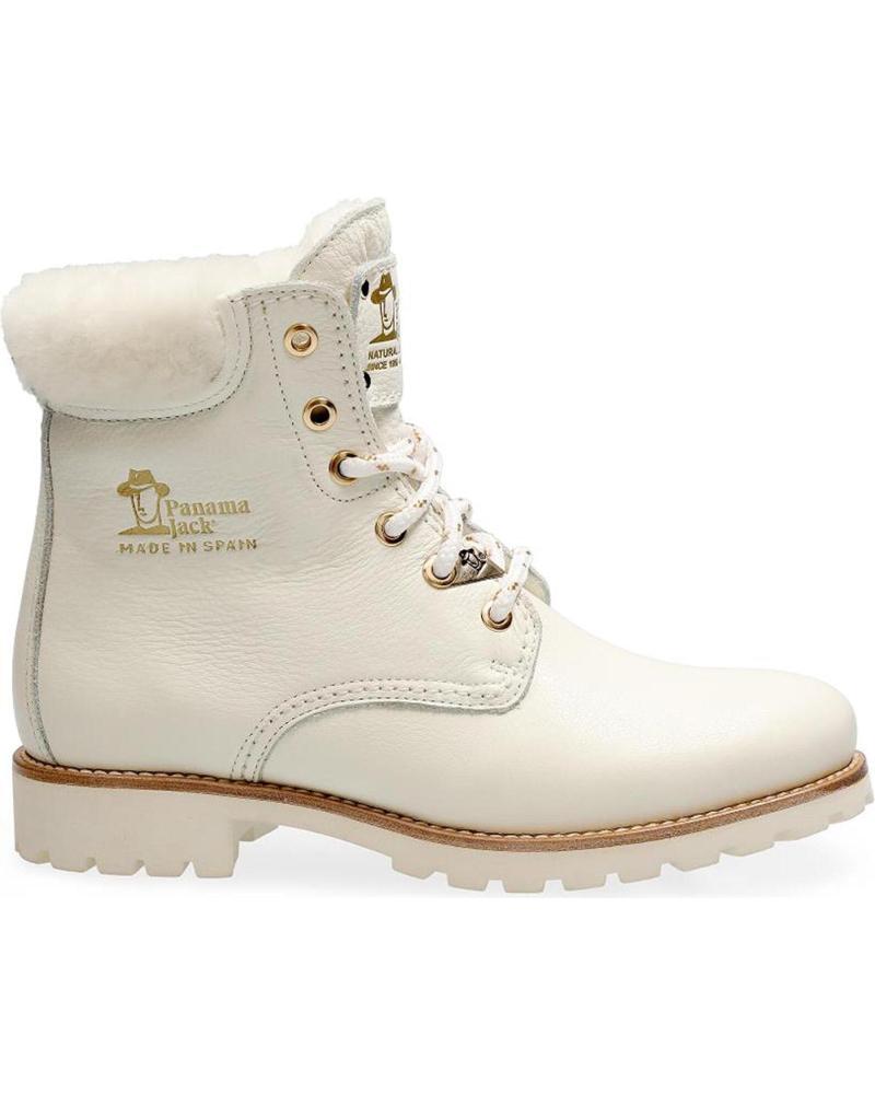 Bottes pour Femme PANAMA JACK BOTAS BAJAS PANAMA03IGLOOW WHITE