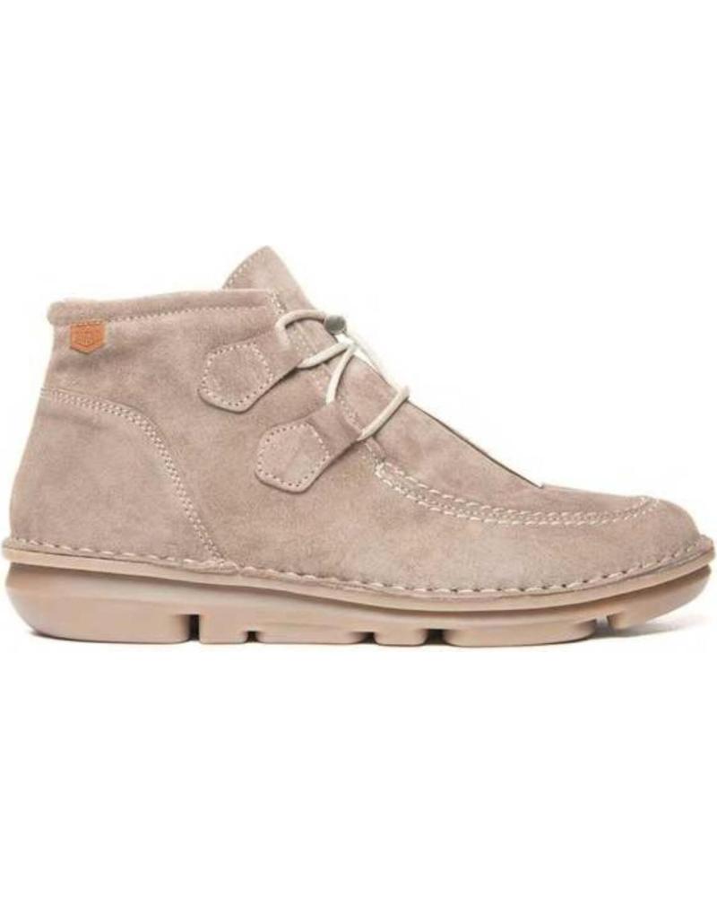 STIVALETTI IN PELLE ON FOOT 30606 VISONE DA DONNA VISON