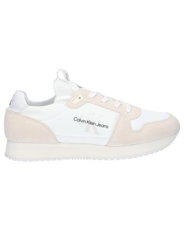 Zapatillas deporte de Hombre CALVIN KLEIN YM0YM00553 LACEUP NY-LTH 0K7 WHITE-IVORY