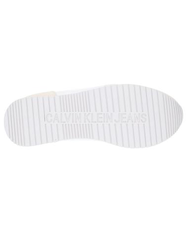 Zapatillas deporte de Hombre CALVIN KLEIN YM0YM00553 LACEUP NY-LTH 0K7 WHITE-IVORY