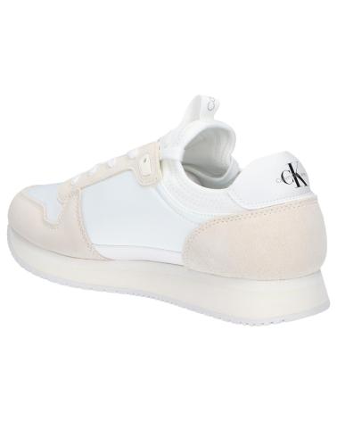 Zapatillas deporte de Hombre CALVIN KLEIN YM0YM00553 LACEUP NY-LTH 0K7 WHITE-IVORY