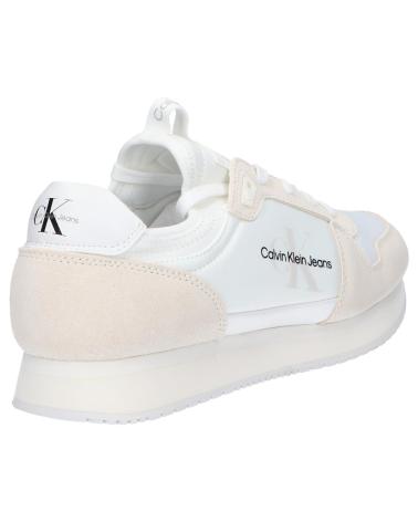 Zapatillas deporte de Hombre CALVIN KLEIN YM0YM00553 LACEUP NY-LTH 0K7 WHITE-IVORY