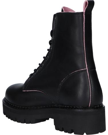 Botas de Mulher TOMMY HILFIGER EN0EN01997 JEANS PIPING BOOT OGO BLACK-FROSTED PINK