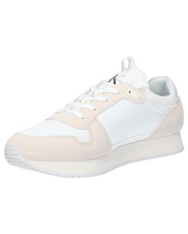 Zapatillas deporte de Hombre CALVIN KLEIN YM0YM00553 LACEUP NY-LTH 0K7 WHITE-IVORY