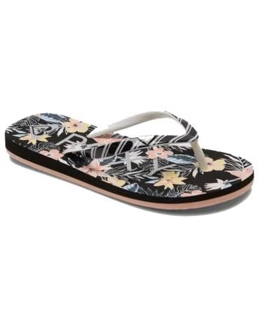 Chanclas de Niña ROXY CHANCLAS PEBBLES NEGRO
