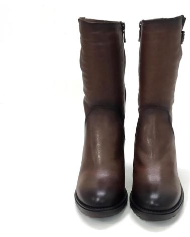 Woman boots PAULA URBAN BOTA MARRON DE TACON TOTEM