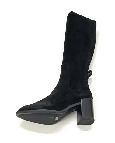 Botas de Mujer UNISA BOTA NEGRA DE TACON NEGRO