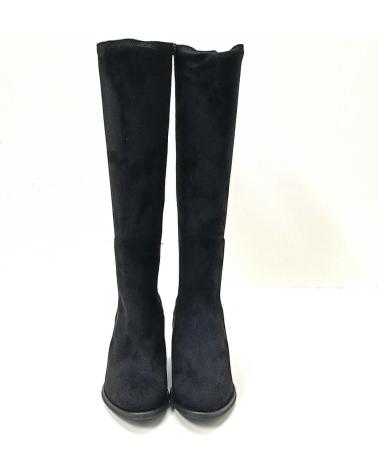Botas de Mujer UNISA BOTA NEGRA DE TACON NEGRO