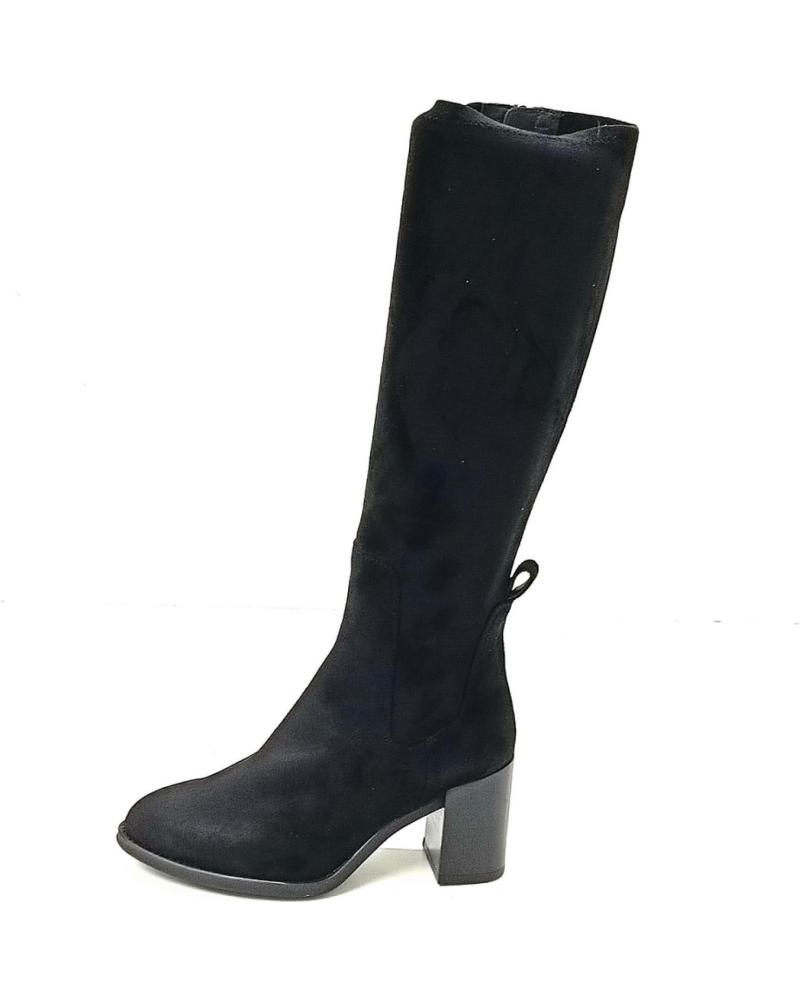 Botas de Mujer UNISA BOTA NEGRA DE TACON NEGRO