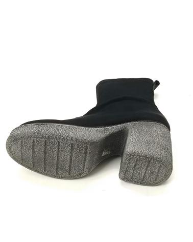 Botines de Mujer WEEKEND BY PEDRO MIRALLES BOTIN NEGRO DE TACON ANTE NEGRO
