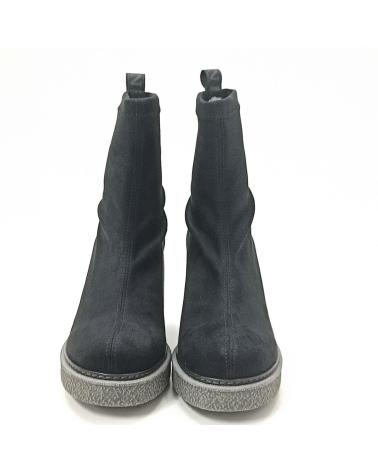 Botines de Mujer WEEKEND BY PEDRO MIRALLES BOTIN NEGRO DE TACON ANTE NEGRO
