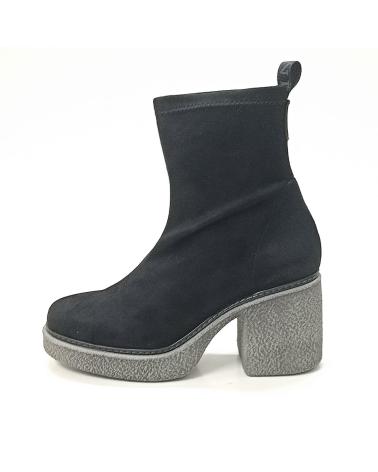 Botines de Mujer WEEKEND BY PEDRO MIRALLES BOTIN NEGRO DE TACON ANTE NEGRO