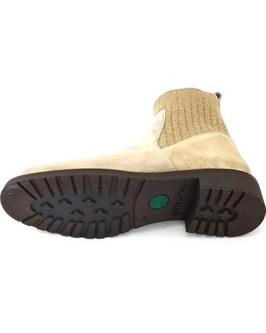 Botines de Mujer UNISA BOTIN PLANO BEIGE ARENA